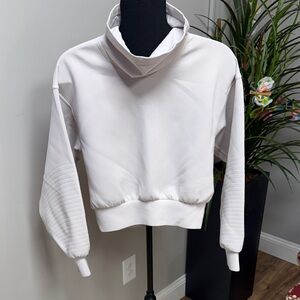 Lululemon Athletica White Turtleneck Sweater
